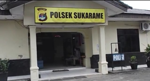 Polsek Sukarame | Foto : Ist.