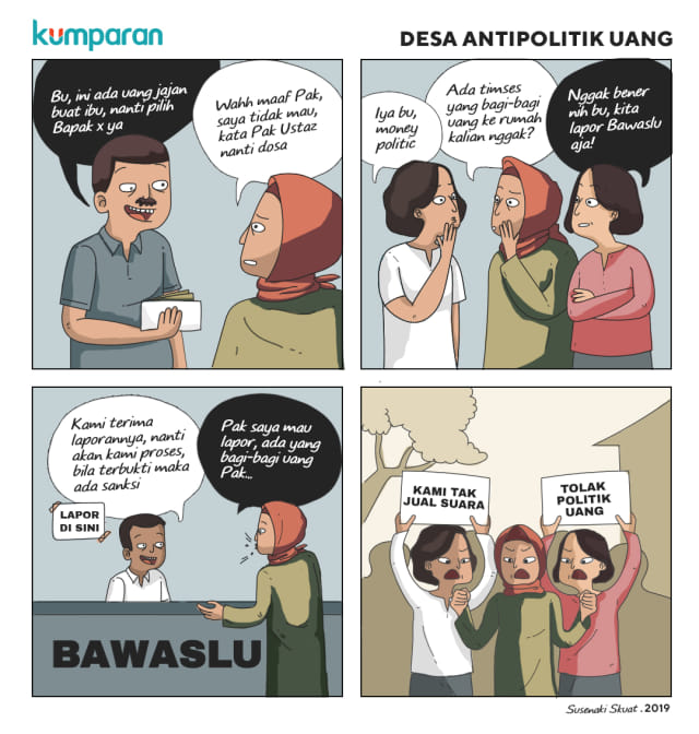 Melawan Politik Uang Dari Desa Murtigading