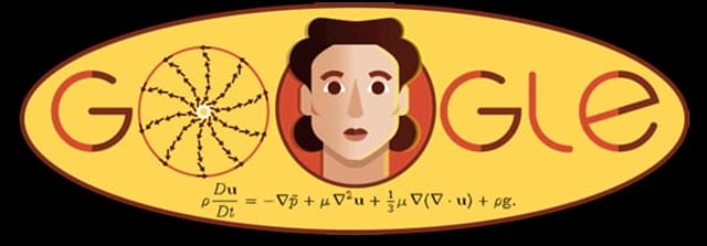 Google memuat Doodle Olga Ladyzhenskaya. Foto: Dok. Hi!Pontianak