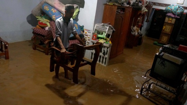 Dampak banjir di Trenggalek