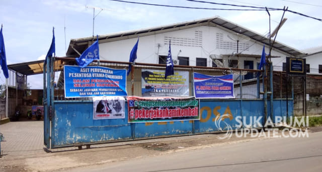 Pabrik garmen milik PT SUG di Kampung Caringin karet RT 03/04, Desa Nyangkowek, Kecamatan Cicurug, Kabupaten Sukabumi. | Sumber Foto:Rawin Soedaryanto.