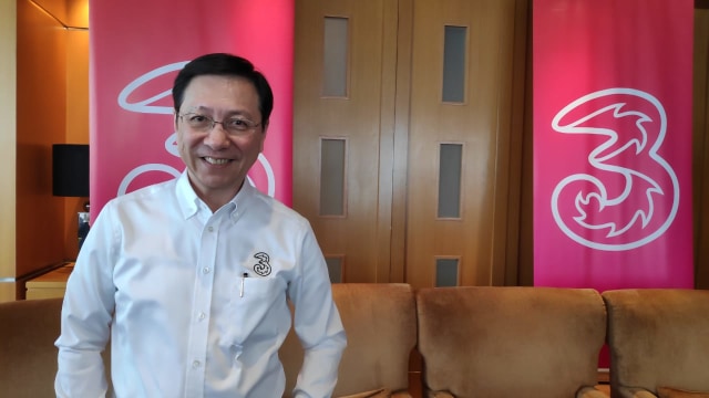 Cliff Woo, CEO Hutchison Tri Indonesia. Foto: Jofie Yordan/kumparan