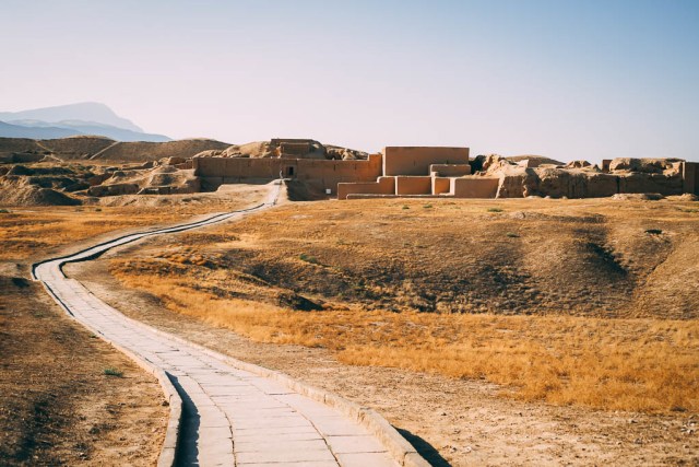 Kota Tua Nisa di Turkmenistan Foto: Wikimedia Commons