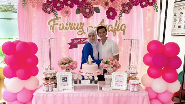 Ulang tahun ke-33, Fairuz Arafiq berbagi dengan sesama. Foto: (Instagram/fairuzarafiq)