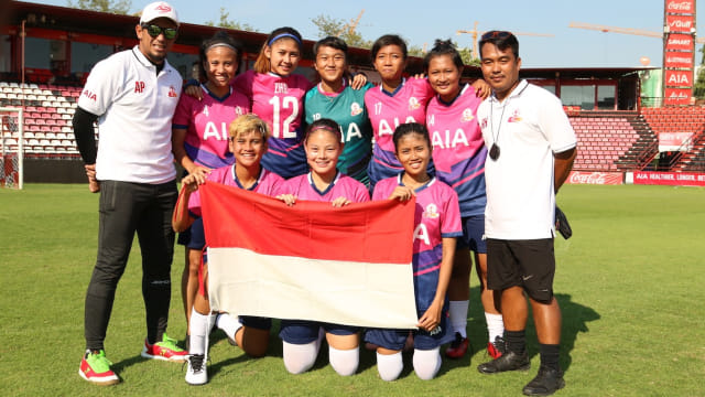 Tim Drupadi wakili Indonesia di final AIA Championship 2019. Foto: Ahmad Fuad Sufyan/The Footballicious
