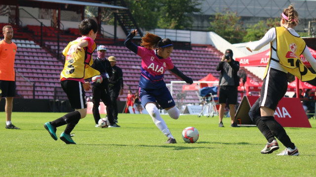 Zahra Muzdalifah di AIA Championship 2019. Foto: Ahmad Fuad Sufyan/The Footballicious