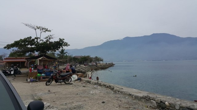 Suasana Kampoeng Nelayan Lima Bulan Setelah Tsunami, Sabtu, (9/3). Foto: PaluPoso/Firman