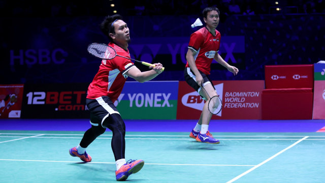 Sengit, Ahsan/Hendra Gagal Taklukkan Kamura/Sonoda di Final (55072)
