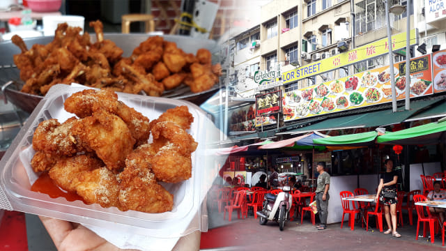 Kuliner di Jalan Alor, Malaysia. Foto: Azalia Amadea/kumparan