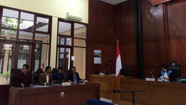 Sidang Putusan PTUN Jakarta terhadap Gugatan Wadah Pegawai KPK di PTUN Jakarta, Senin (11/8). Foto: Darin Atiandina/kumparan