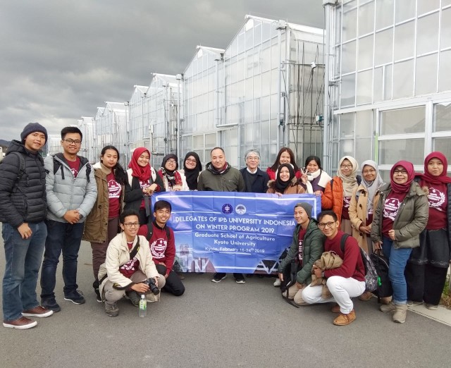 Mahasiswa IPB di Kyoto University