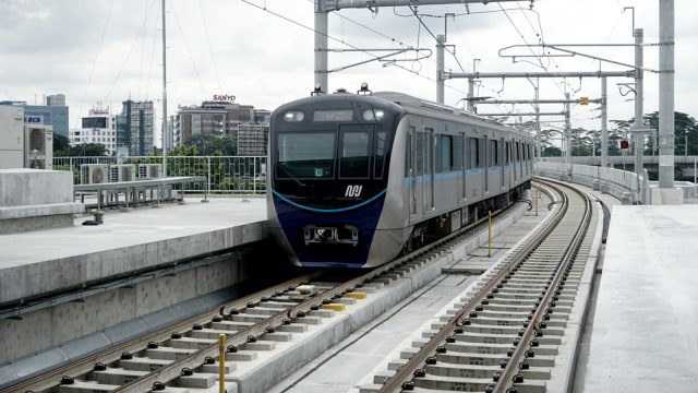 Kereta MRT Jakarta. Foto: Iqbal Firdaus/kumparan