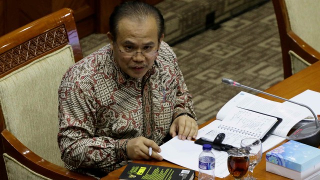 Peserta seleksi calon Hakim Mahkamah Konstitusi (MK) Aswanto