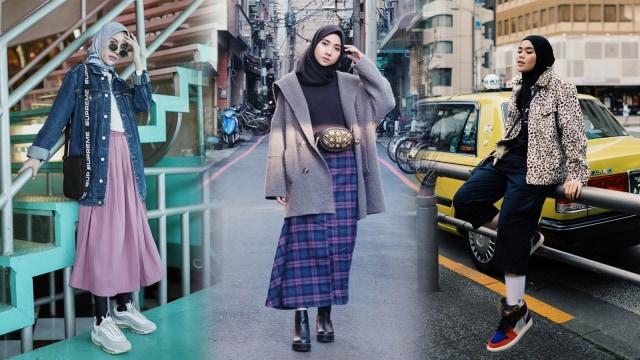 Hijab selebgram Indonesia. Foto: Instagram/@aghniapunjabi, @richaeu dan @siviazizah