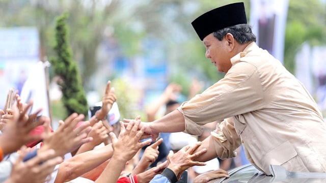 Kampanye Capres nomor urut 02, Prabowo Subianto di Cianjur, Jawa Barat. Foto: Dok. BPN Prabowo-Sandi
