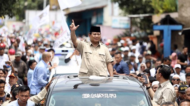 Kampanye Capres nomor urut 02, Prabowo Subianto di Cianjur, Jawa Barat. Foto: Dok. BPN Prabowo-Sandi