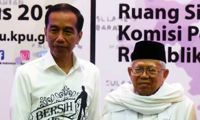 Jokowi-KH Ma'ruf Amin