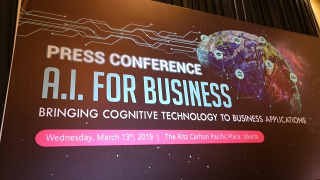 Press conference CTI IT Infrastructure Summit 2019 bertajuk 'AI For Business'. Foto: Bianda Ludwianto/kumparan