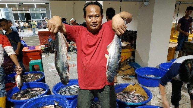 Pasar Ikan Modern (PIM) Muara Baru, Pedagang Ikan