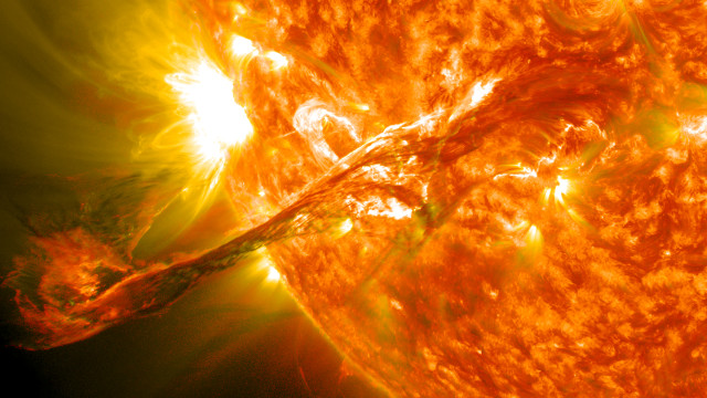 Ilustrasi badai matahari Foto: NASA/flickr