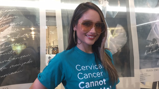 Cinta Laura Jalani Vaksinasi HPV