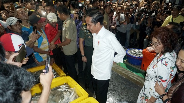 Presiden Joko Widodo, Pasar Ikan Modern Jakarta Utara