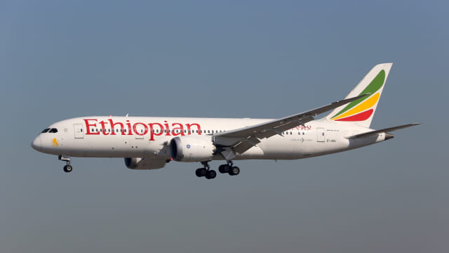 Ilustrasi Ethiopian Airlines. Foto: Shutter Stock