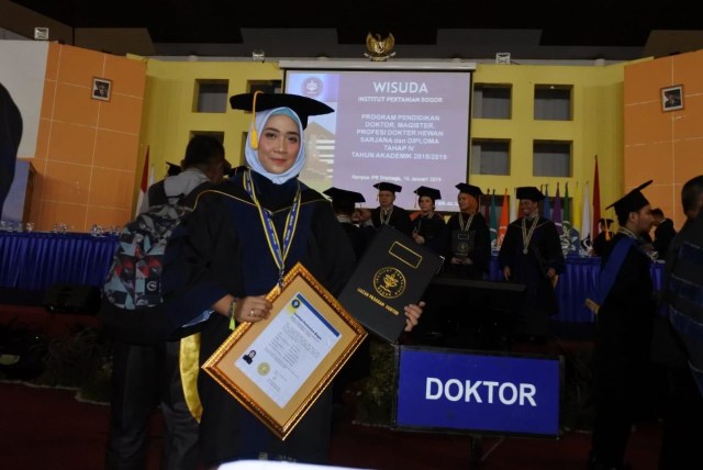 Mahasiswa program doktoral IPB, Sari Putri Dewi