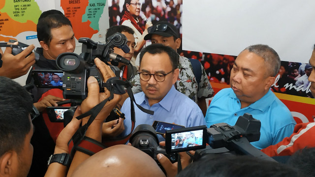 Direktur Materi Debat BPN Prabowo-Sandi, Sudirman Said. Foto: Afiati Tsalitsati/kumparan