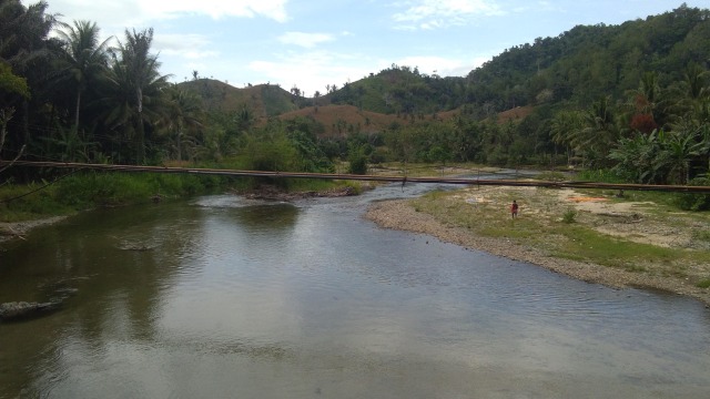 Lokasi pembangunan waduk di kecamatan bulango ulu, kab bone bolango. (14/3). Foto : Rahmat Ali