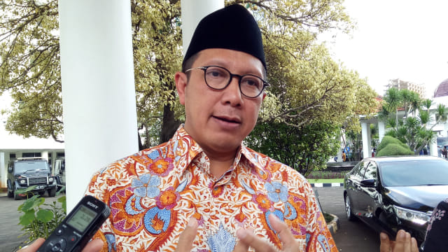Menteri Agama, Lukman Hakim Saifuddin di Istana Wapres. Foto: Nadia Riso/kumparan
