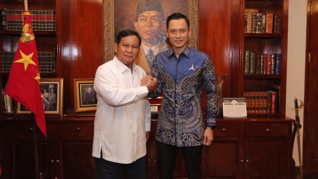 Prabowo Subianto, AHY, Kediaman Prabowo, Kertanegara