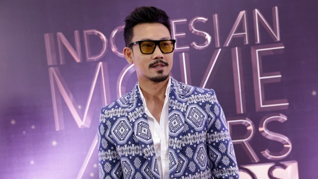 Denny Sumargo saat hadir di Indonesia Movie Actor Award 2019 di MNC Tower Ja