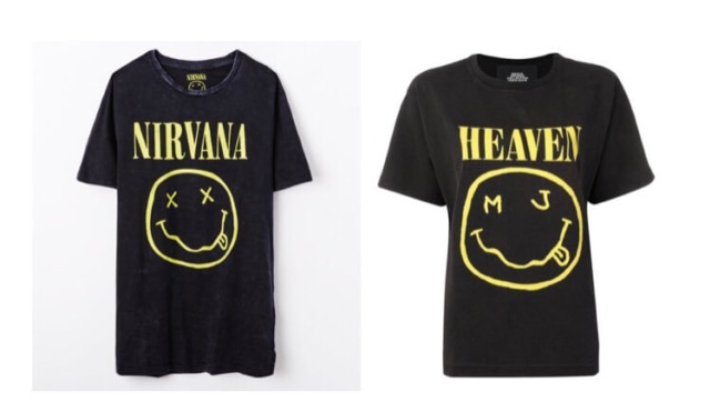 Marc Jacobs vs Nirvana. Foto: Dok. The Fashion Law
