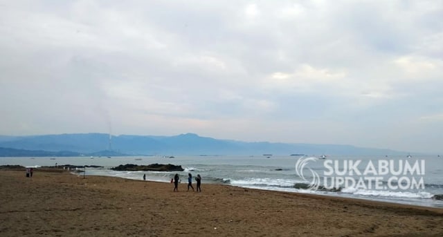 Pantai Citepus Palabuahnratu. | Sumber Foto:Dok.sukabumiupdate.com.