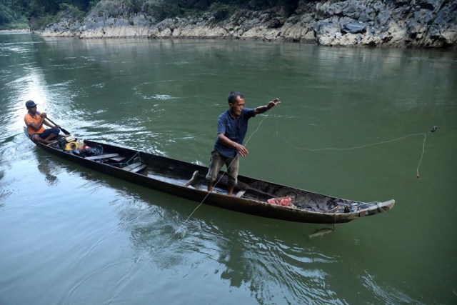 Lokasi di Krueng Teunom, kaya ikan kerling. Foto: Suparta/acehkini