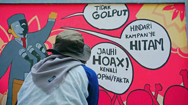 Seni Rupa Aceh Pesan Pemilu Damai Dalam Karya Mural Seniman Aceh 