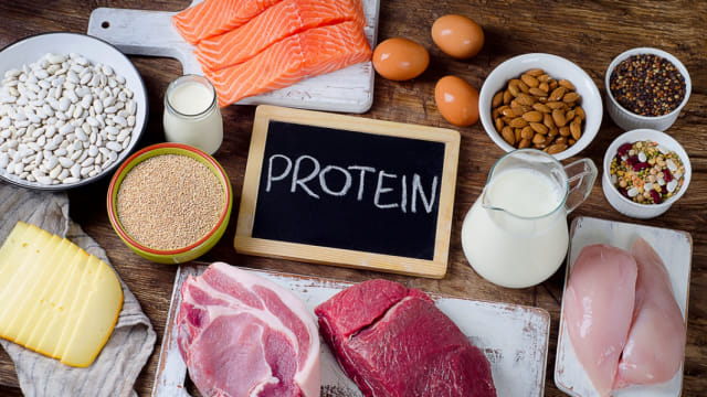 Ilustrasi sumber protein Foto: Shutterstock