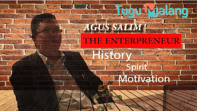 Gambar untuk rubrik The Entrepreneur episode pertama tentang Agus Salim.