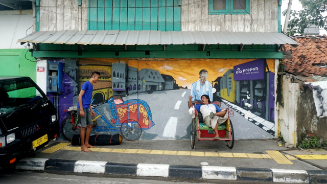 Penyalahgunaan trotoar di Jakarta. Foto: Irfan Adi Saputra/kumparan