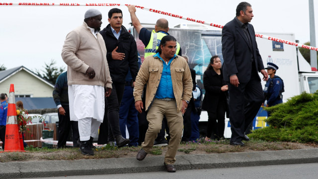 Abdul Aziz penyelamat penembakan masjid di Christchurch, Selandia Baru. Foto: REUTERS/Edgar Su