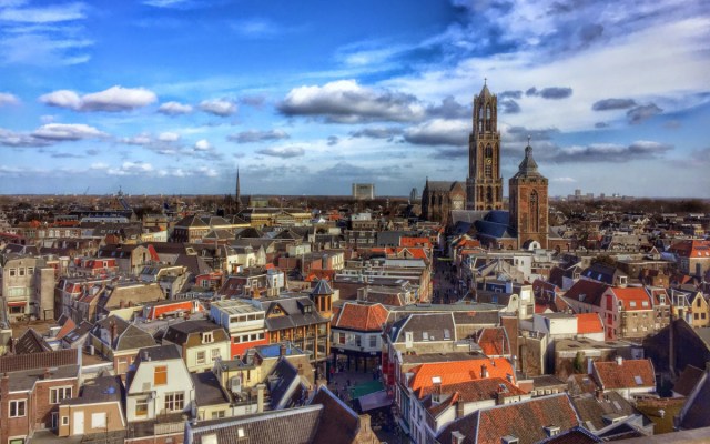 ilustrasi kota Utrecht