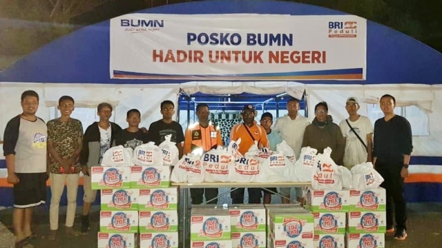 Bantuan "BRI Peduli" untuk korban bencana banjir bandang di Jayapura. Foto: Dok. Bank BRI
