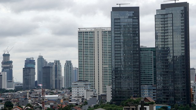 Ilustrasi Gedung di Kawasan Kuningan, Jakarta. Foto: Fanny Kusumawardhani/kumparan