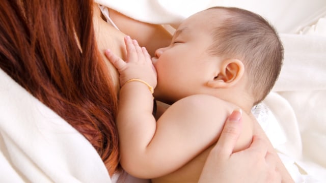 Ilustrasi ibu menyusui bayi Foto: Shutterstock