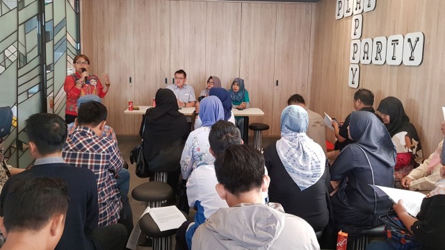 McDonald's Indonesia konferensi pers ketika akan membuka gerai ke-200 di Kota Banjarmasin, Rabu (20/3/2019). Foto: Diananta/banjarhits.id