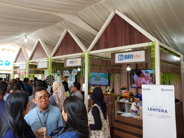 BRI Bancassurance Expo 2019 di Kantor Utama BRI, Jakarta Pusat Foto: Muhammad Rezky Agustyananto/kumparan