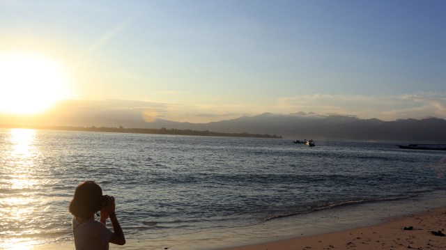 Senja di Gili Meno