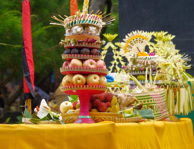 Mengenal Makna Gebogan dalam Tradisi Hindu di Bali (26569)