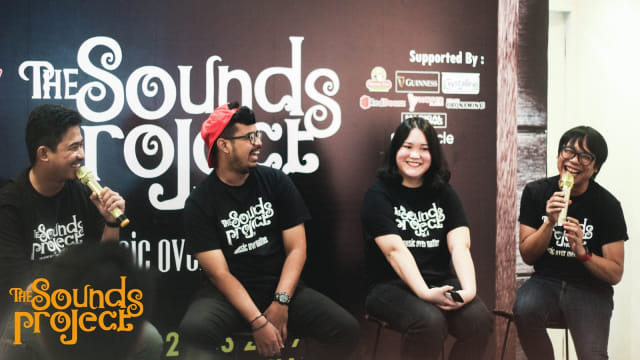 Konferensi pers The Sounds Project Foto: Dok. The Sounds Project